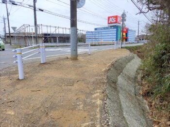 事務所近くの横断歩道