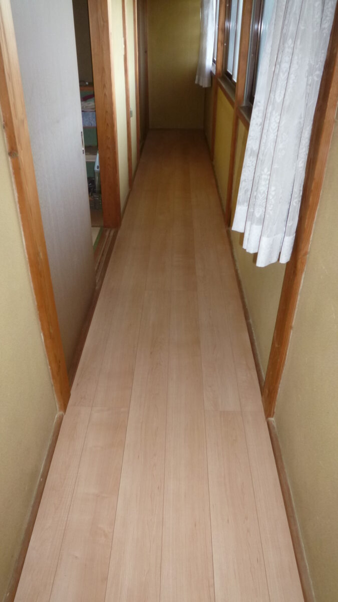 フローリング施工