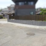 ブロックフェンス施工 ブロックフェンス施工
