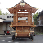 「田宿町の山車」を造りました