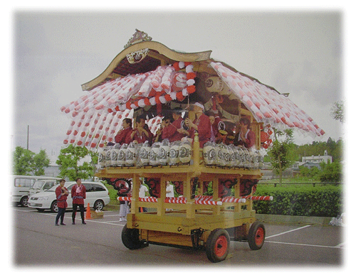 「戸張町の山車」を造りました